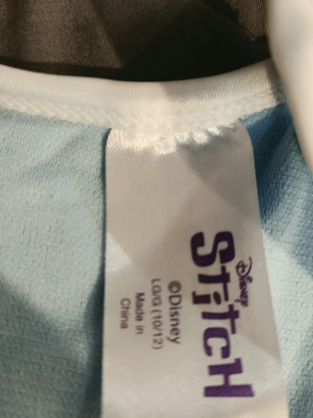 Disney Light Blue and White Stitch Swimwear